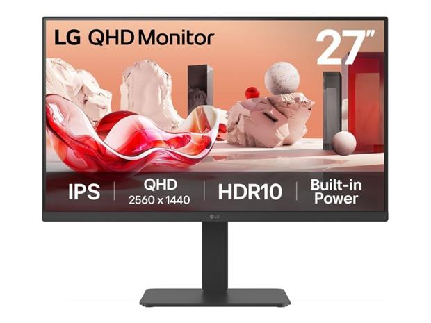 LG 27BA54QB-B (27"), näyttö