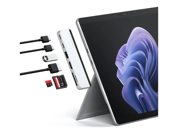Satechi Dual USB-C Hub for Surface Pro 9