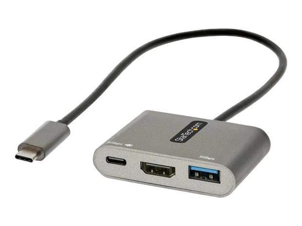 USB C MULTIPORT ADAPTER USB-C - TO HDMI 4K PD 3.0 USB 3.0 HUB