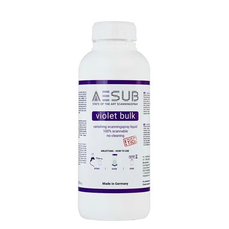 Aesub Violet - Spray Gun Solution Scanning Spray - 1000 Ml