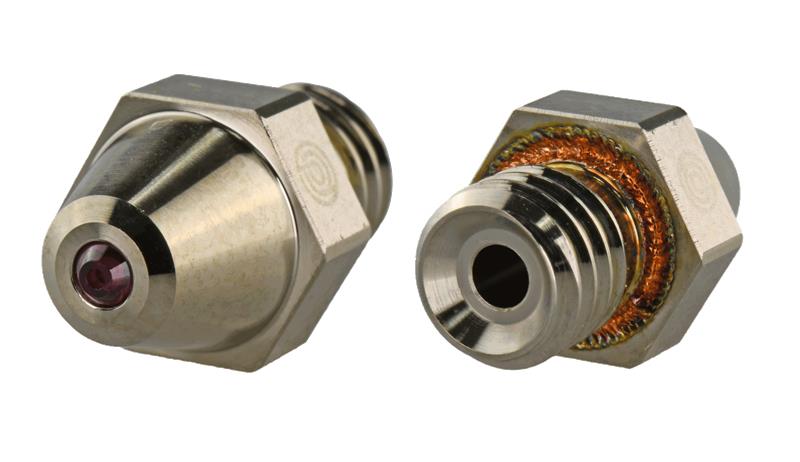 Primacreator Raise3d Pro2 Plated Copper Ruby Nozzle 0,6 Mm - 1 Pcs