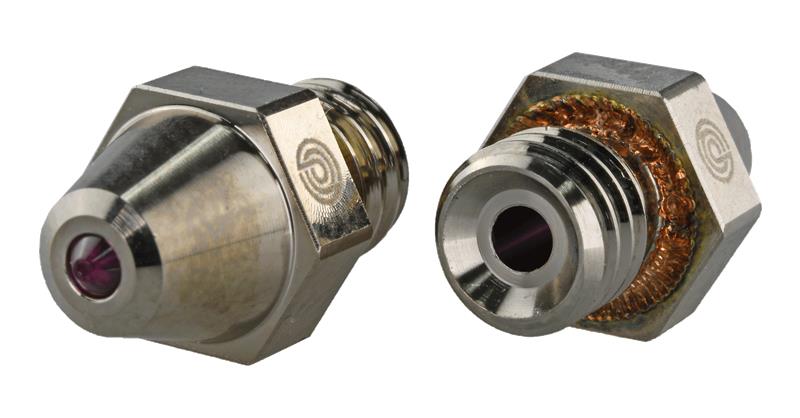 Primacreator Raise3d Pro2 Plated Copper Ruby Nozzle 0,4 Mm - 1 Pcs