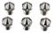 Flashforge Creator 3 Pro / Creator 4 Steel Nozzle Set - 0.4/0.6/0.8 Mm - 6-pack – kuva 2