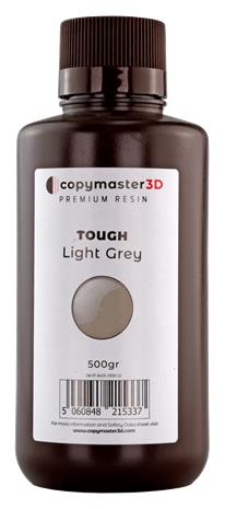 Copymaster3d Tough Uv Abs Like Resin - 500 G - Light Grey – kuva 2/2