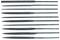 Vallejo Budget Needle File Set - 10 Pcs – kuva 3