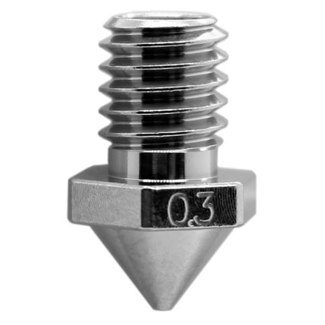 Micro Swiss Brass Plated Wear Resistant Nozzle For Flashforge Creator Pro 3