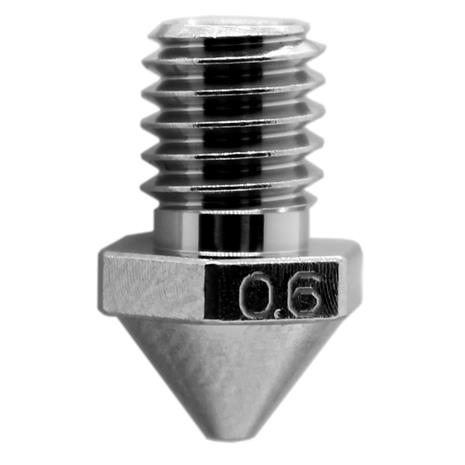 Micro Swiss Brass Plated Wear Resistant Nozzle For Flashforge Creator Pro 3