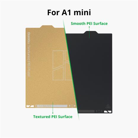 Bambu Dual-texture Pei Plate For A1 Mini