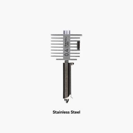 Bambu Lab A1 Hotend Assembly With Stainless Steel Nozzle