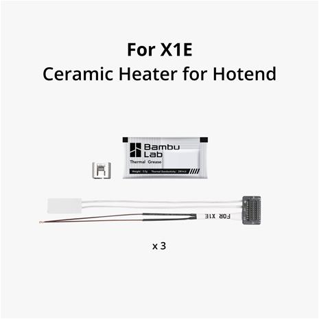 Bambu Lab X1e Ceramic Heater For Hotend