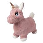Krea Hop And Bounce Plush Unicorn Rose Col.