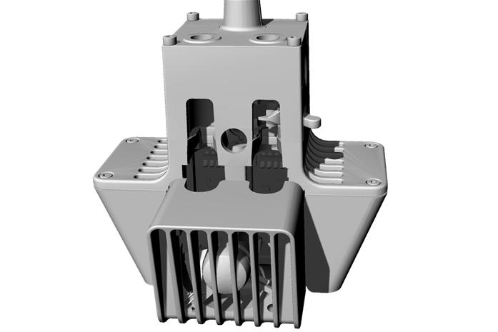 Ultimaker S-series Inductive Print Head Assembly