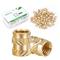 Mintion M4 X 8,1mm X 6,3mm Threaded Insert Set - 50 Pcs – kuva 2
