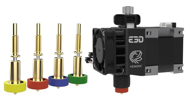E3d Rapidchange Revoâ„¢ Hemera - 1.75mm, 12v Fully Loaded Kit