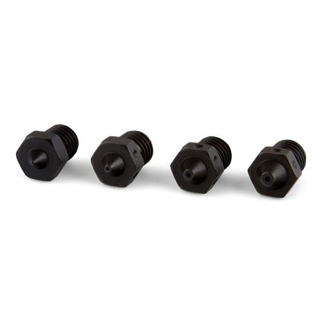 P120 Mixed Size Hardened Nozzle - 4 Pcs