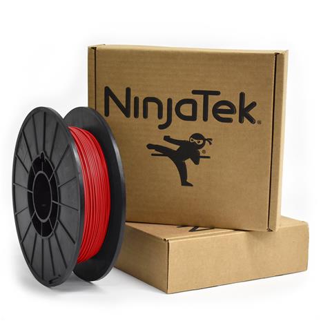 Ninjaflex Filament - 1.75mm - 0.5 Kg - Fire Red