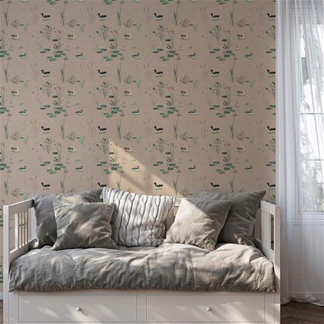 Magic pond Dusty Rose - 1029201-06 Tapetti