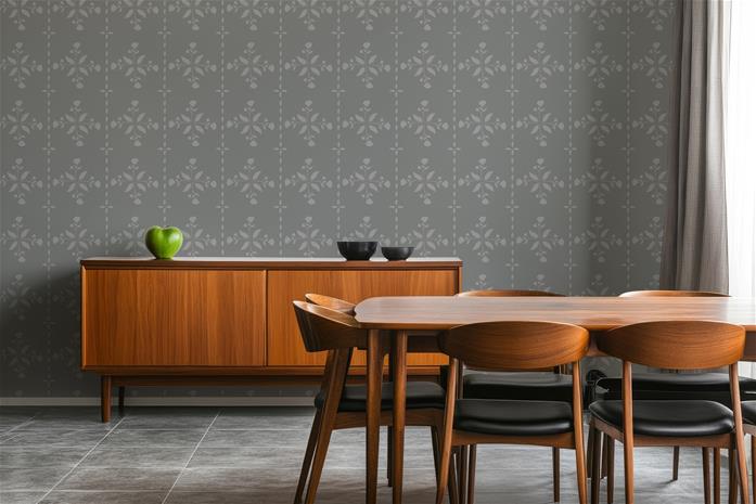 Lines in Verticals in Grey - 1033101-06 Tapetti