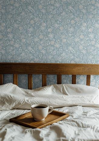 Isla Foliage Blue - 1037501-01 Tapetti