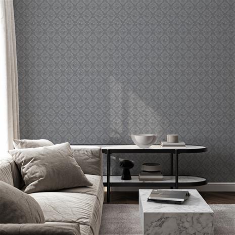 Rosalind Dark Grey - 1037901-05 Tapetti