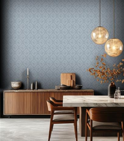 Rosalind Light Blue - 1037901-07 Tapetti