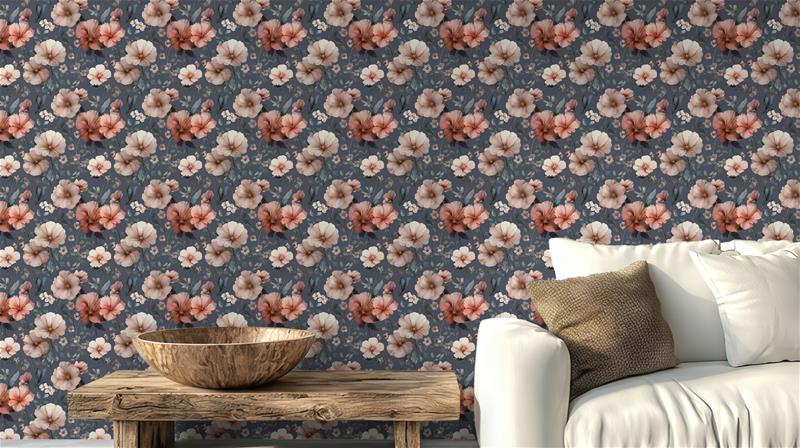 Marilyn Dark Blue - 1075601-04 Tapetti