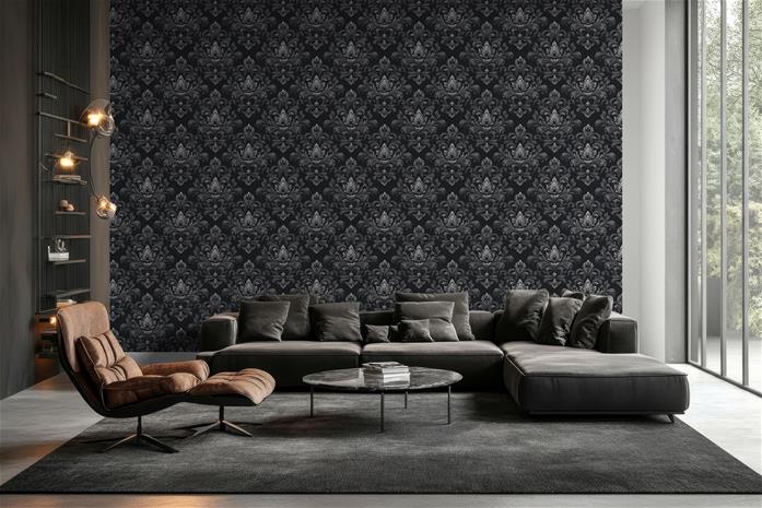 Norberg Grey - 1082601-04 Tapetti