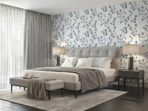 Valentine Light Blue - 1061501-04 Tapetti