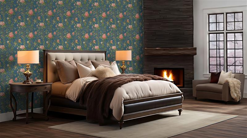 Margot Blue - 1063401-03 Tapetti