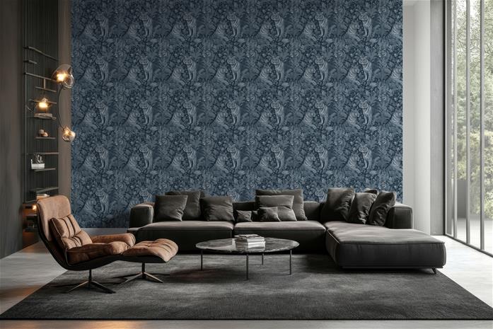 Wasini Blue - 1098801-03 Tapetti – kuva 3/3