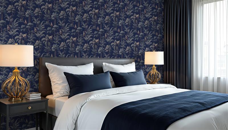 Zanzibar Blue - 1100201-03 Tapetti