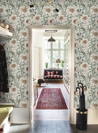 Nancy Light Green - 1041901-03 Tapetti