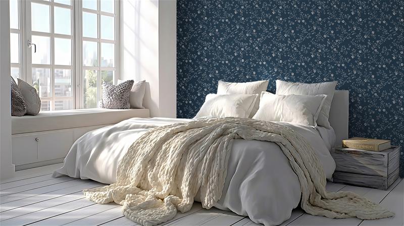 Nilla Blue - 1042101-02 Tapetti