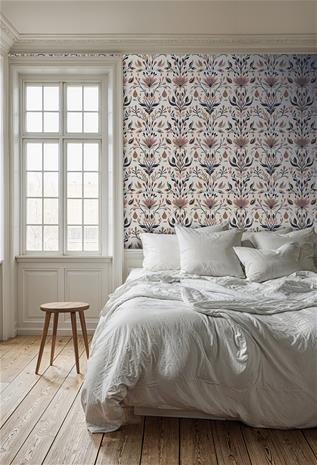 Rigmor Pink - 1042701-03 Tapetti
