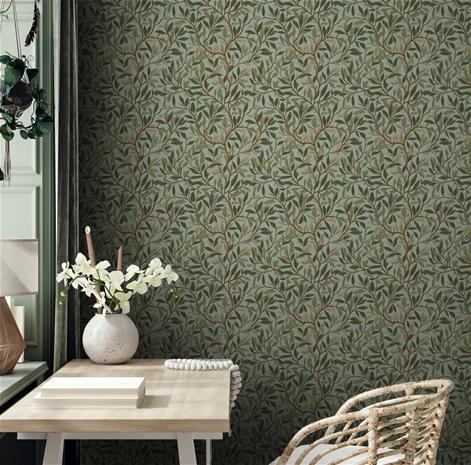 Valdemar Light Green - 1043901-03 Tapetti