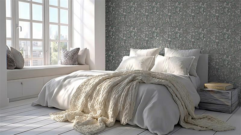 Nette Grey - 1047101-02 Tapetti