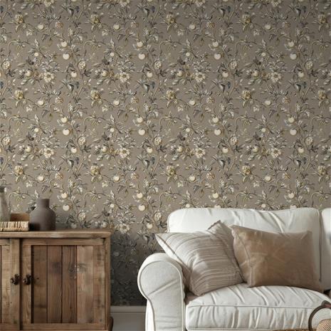 Ingelstad Brown - 1054001-02 Tapetti