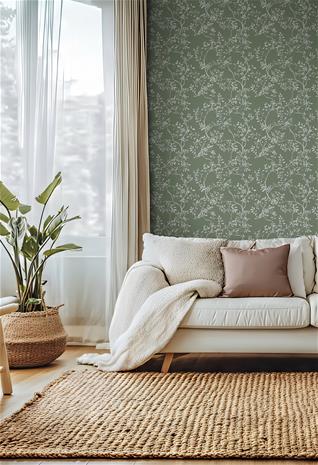 Perstorp Dark Green - 1058201-06 Tapetti