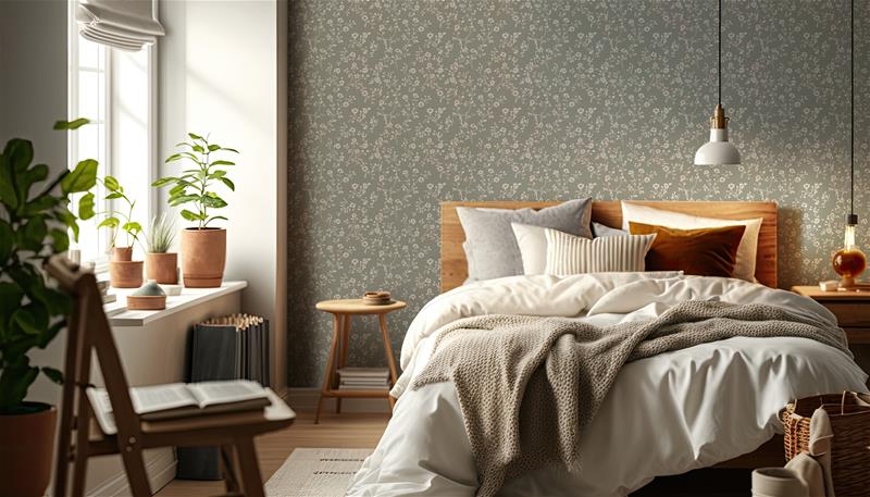 Tova Dark Grey - 1043701-02 Tapetti