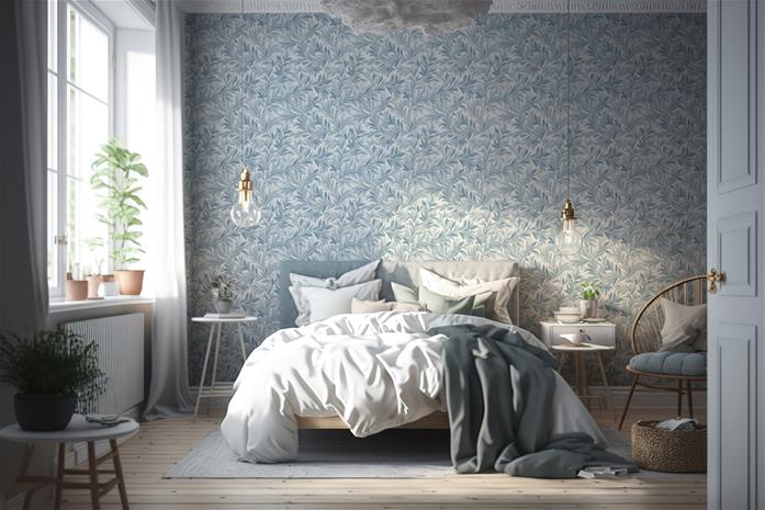 Lisa Blue - 1000401-02 Tapetti