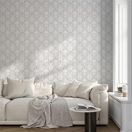 Petra light grey - 1000801-04 Tapetti