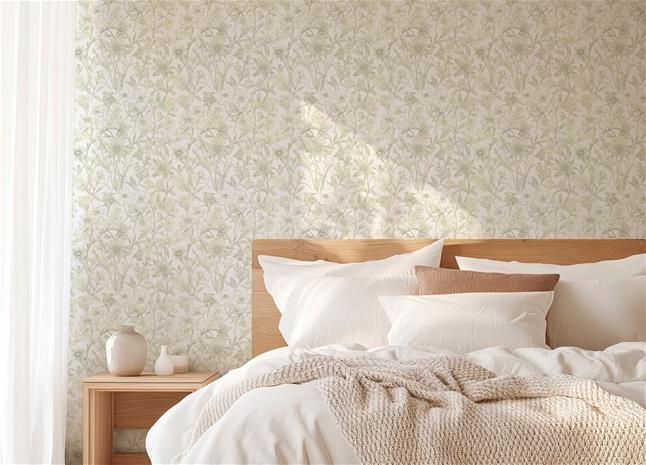 Thea Soft Green - 1001902-01 Tapetti