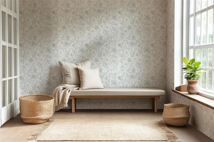 Thea Ice Blue - 1001902-02 Tapetti – kuva 4/4