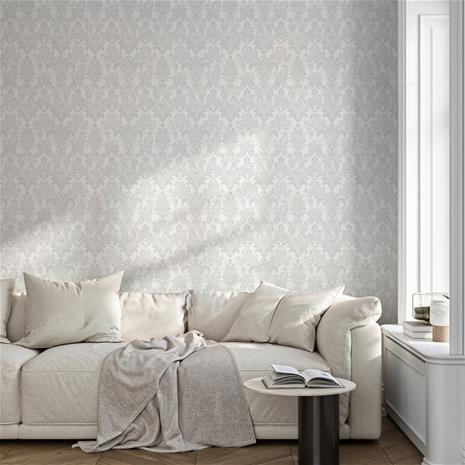 Victoria Light Grey - 1003003-04 Tapetti