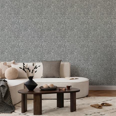 Nina Dark Grey - 1009302-08 Tapetti