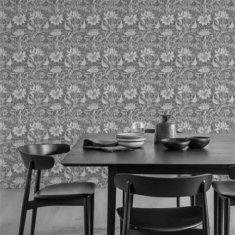 Salvia Dark Grey - 1009902-11 Tapetti