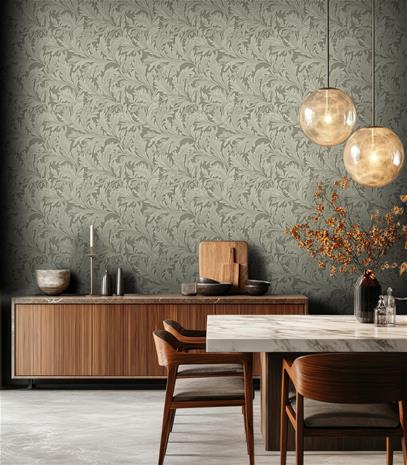 Kenza Dusty Green - 1019002-03 Tapetti – kuva 4/4