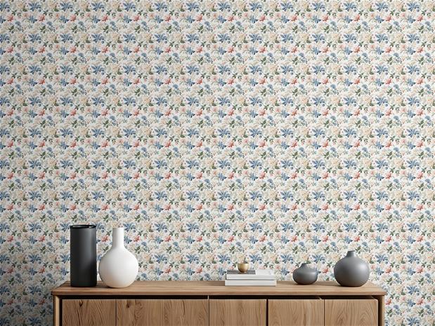 Norah Blue miniature - 1024601-03 Tapetti