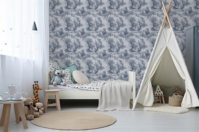 Tarek Blue - 1102701-02 Tapetti – kuva 3/3