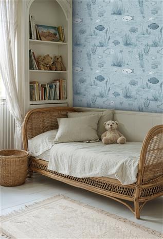 Jussi Blue - 1099501-02 Tapetti
